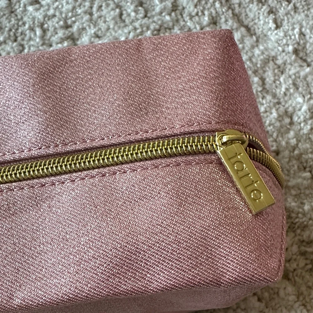 New Tarte  Blush Cosmetic Bag